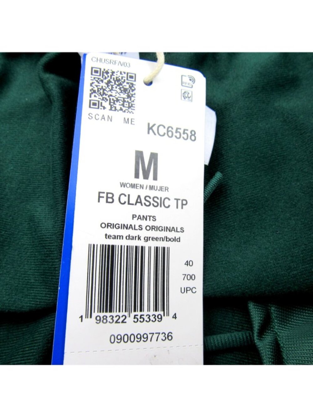 Adidas Originals Firebird Track Pants Womens Size Medium Green Red NEW KD6558 - Picture 11 of 13